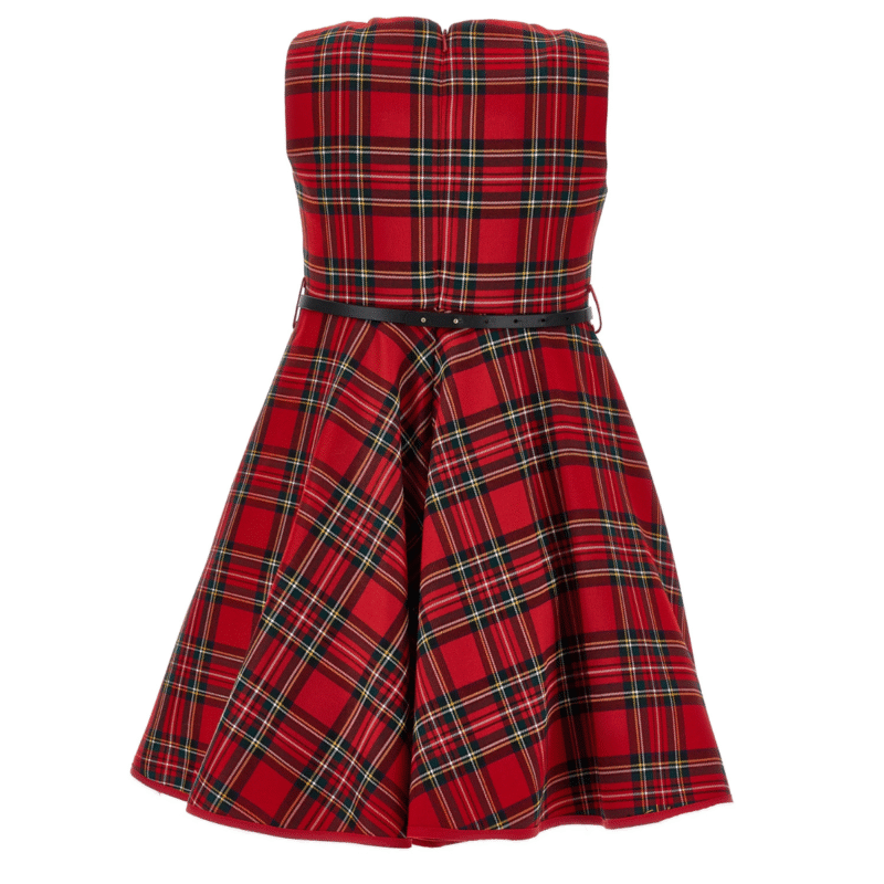 Red Checked Dress - Image 2