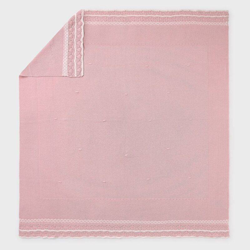 Rose Baby Cotton Blanket