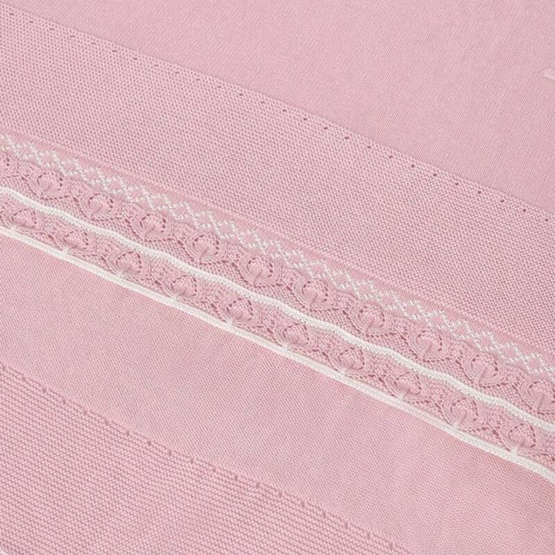 Rose Baby Cotton Blanket - Image 2