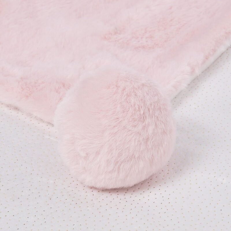 Baby Rose Pom Pom Blanket - Image 3
