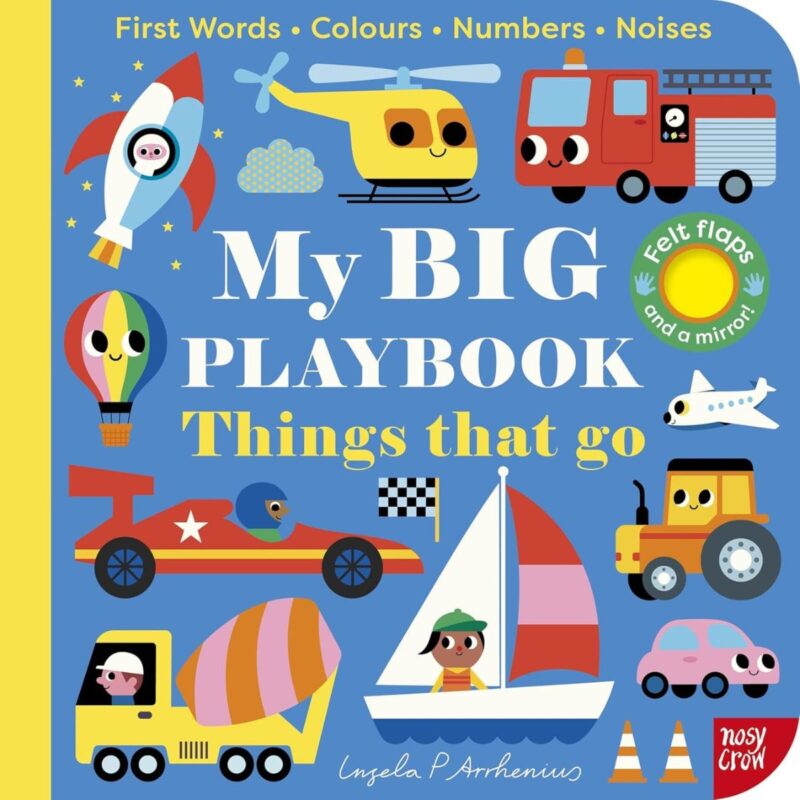 My Big Playbook Things That Go (FELT FLAPS)