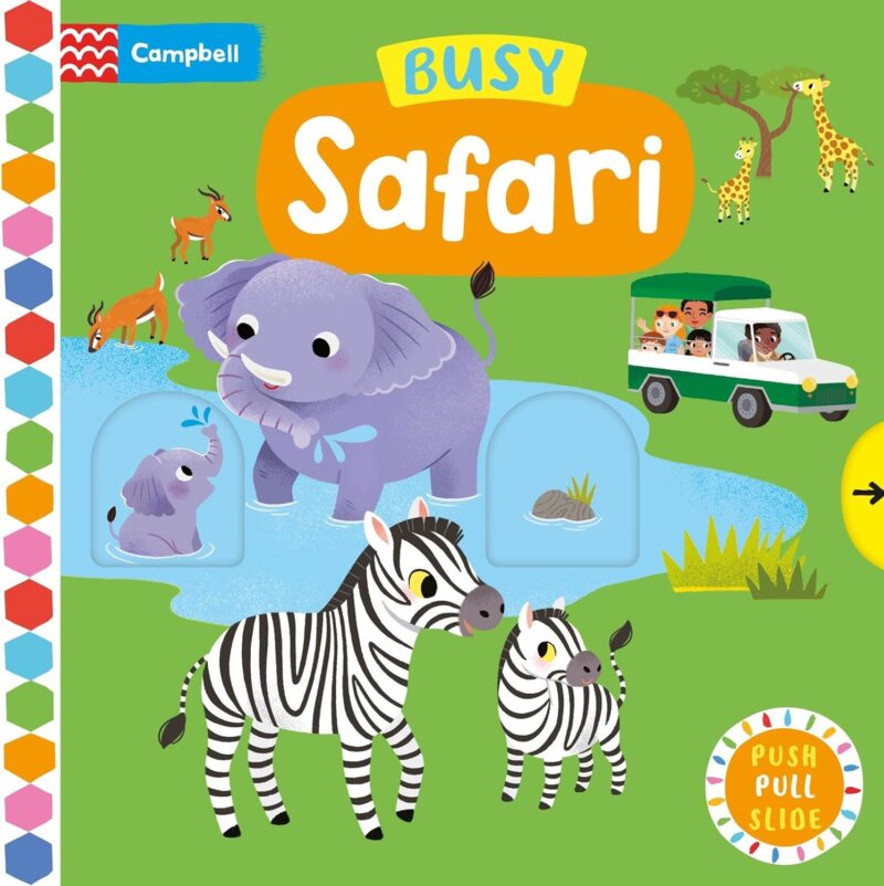 Busy Safari (PUSH PULL SLIDE)