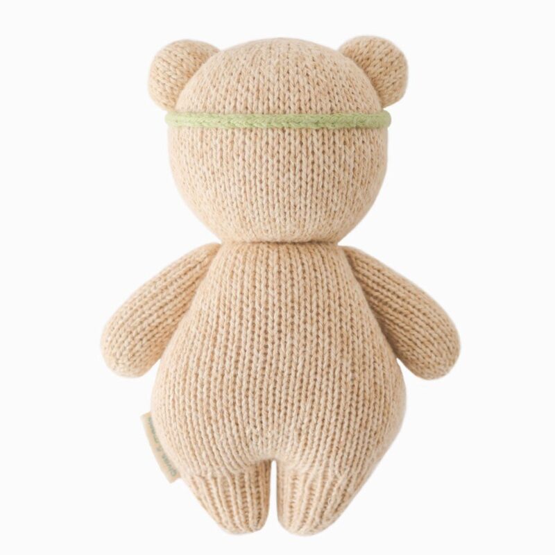 Baby Honey Bear (ivory floral) - Image 2