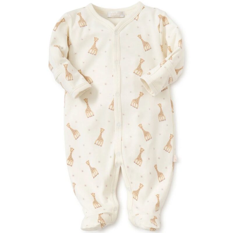 Sophie la girafe Ecru Print Footie