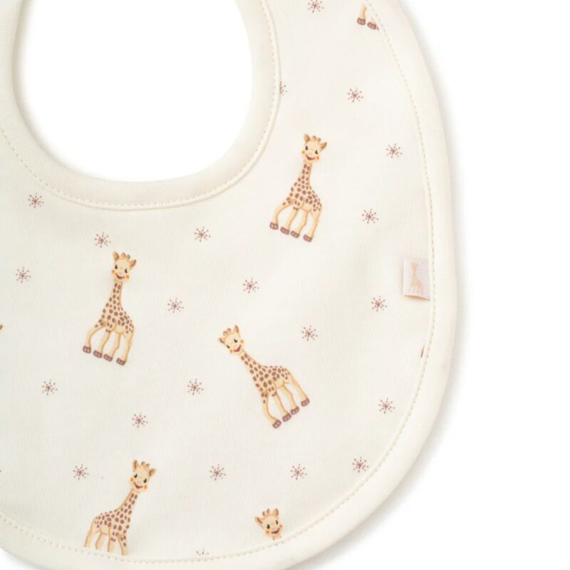 Baby Ecru Sophie La Girafe Bib - Image 2