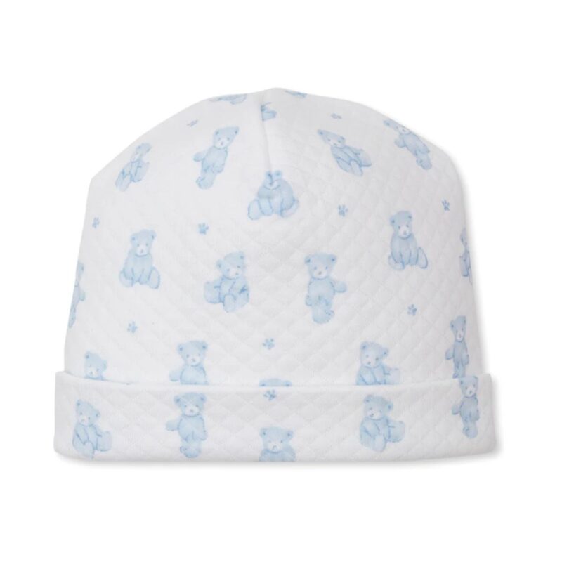 Jacquard Blue Teddy Bear Time Hat