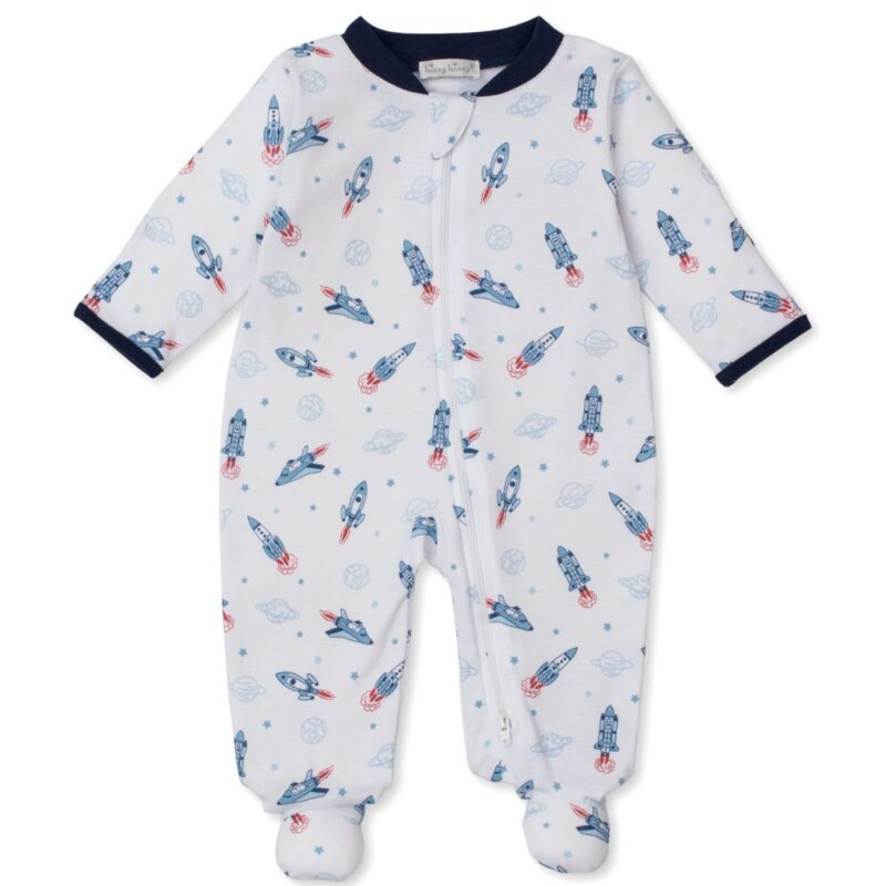Space Voyage Zip Footie