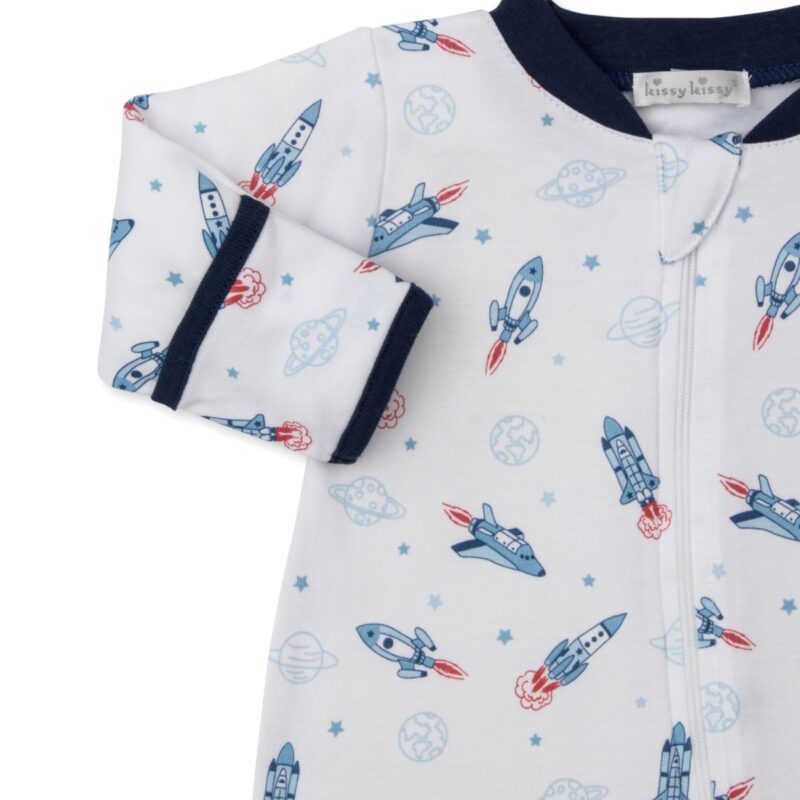 Space Voyage Zip Footie - Image 2