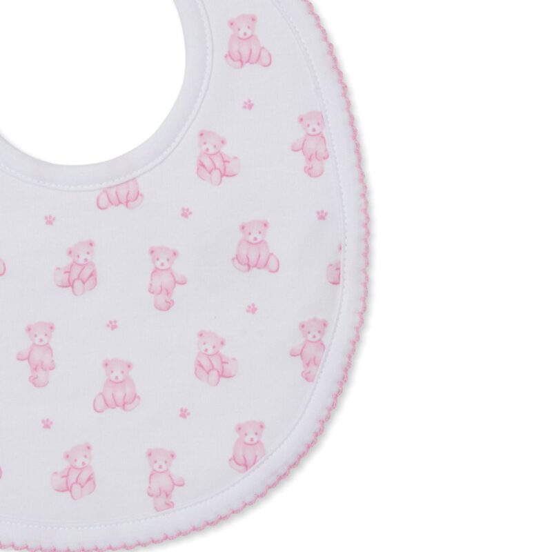 Teddy Bear Time Pink Bib - Image 2