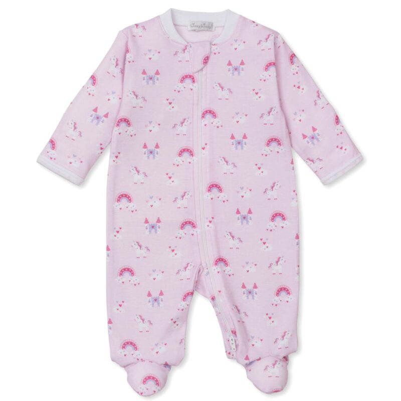 Unicorn Dreamland Zip Footie