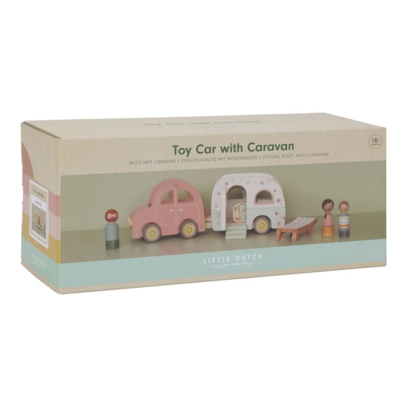 Toy Car with Caravan FSC - Image 4