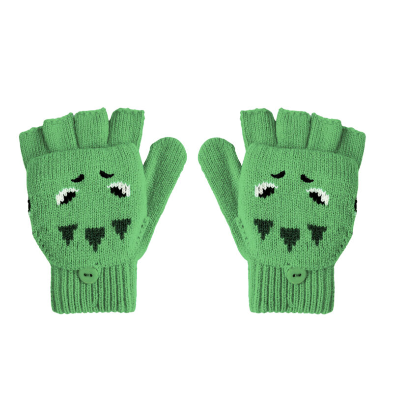 T-Rex Knitted GLoves 3-6 Years