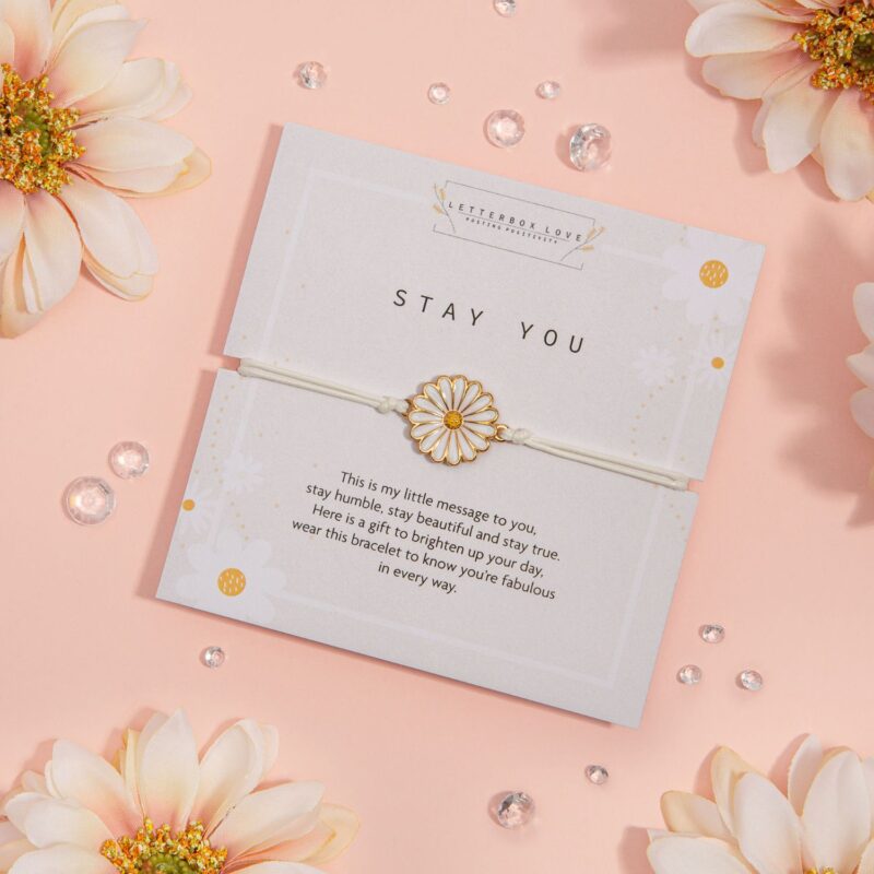 Stay You Daisy  Bracelet