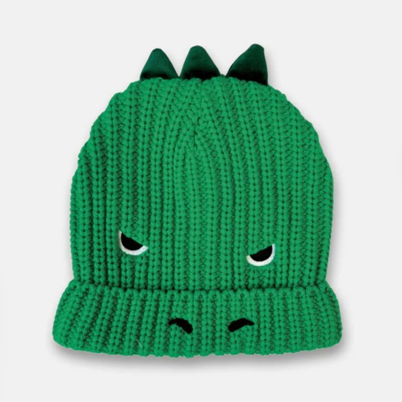 T-Rex Knitted Hat 3-6 Years