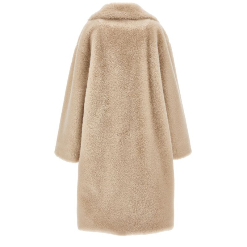 Beige Teddy Coat Buttons - Image 2