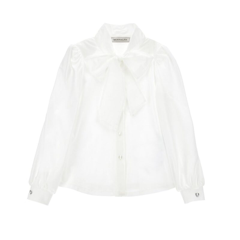 Monnalisa Bow Blouse