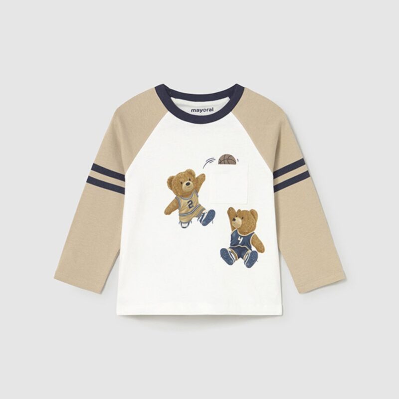 Baby Basketball-Playing Bear T-shirt