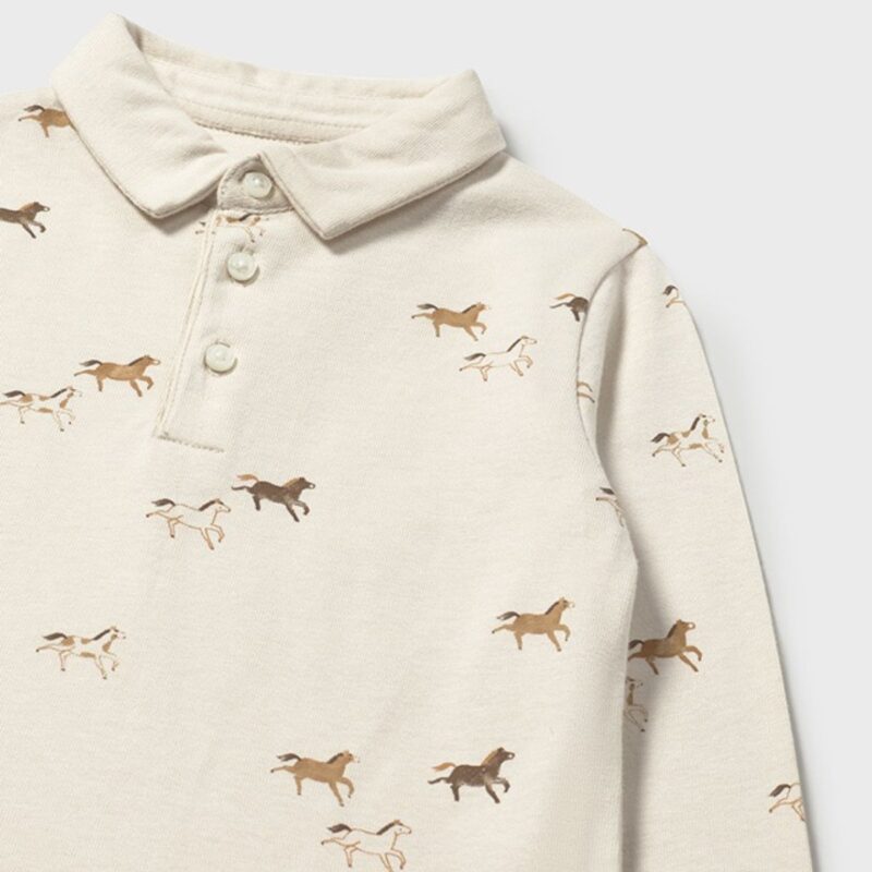 Horse Polo Shirt - Image 3