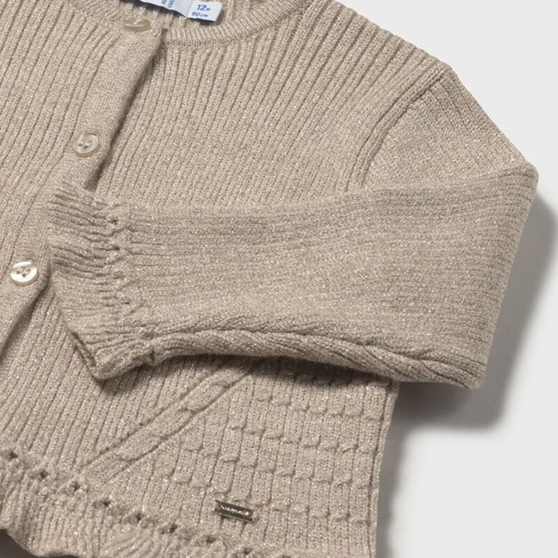 Knitted Toffee Cardigan - Image 3
