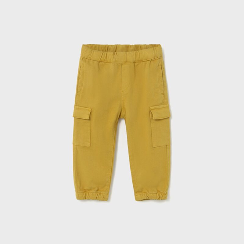 Mustard Cargo Pants with pockets