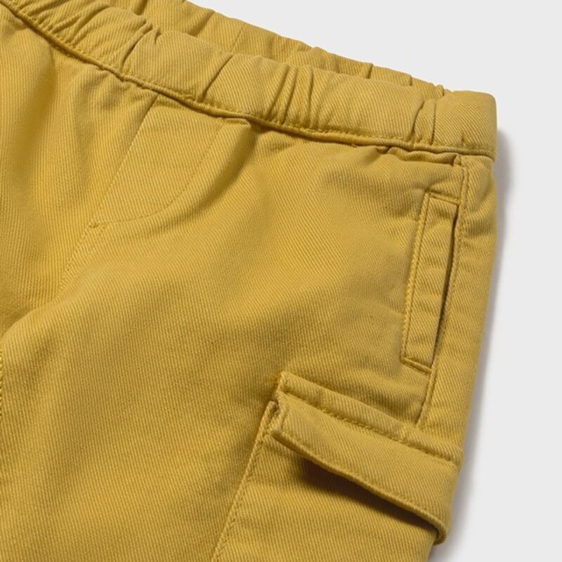 Mustard Cargo Pants with pockets - Image 2