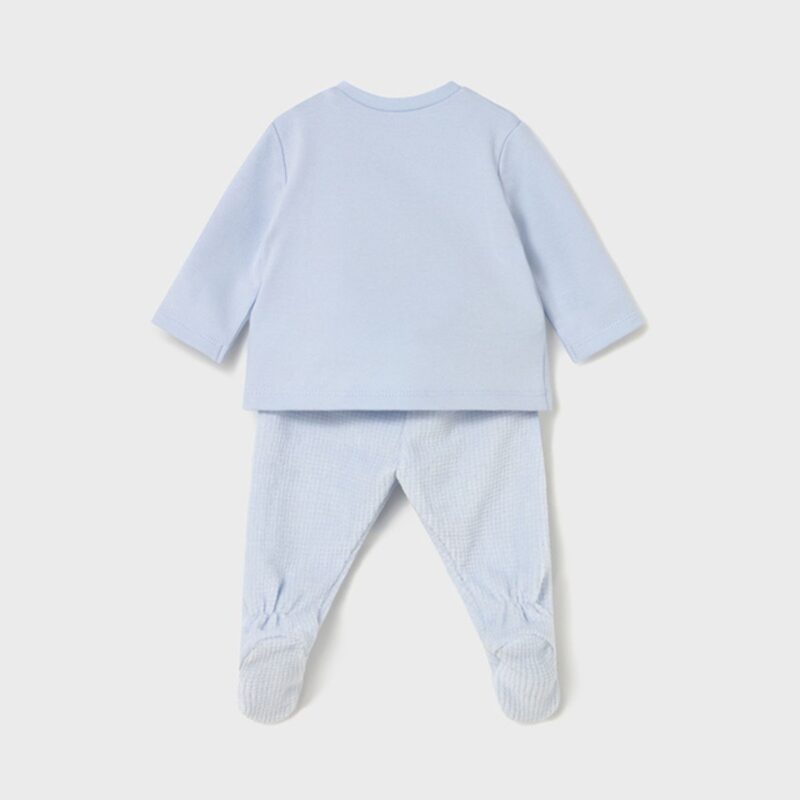 Newborn Bunny Jumper and Footed Trouser Set - Image 2