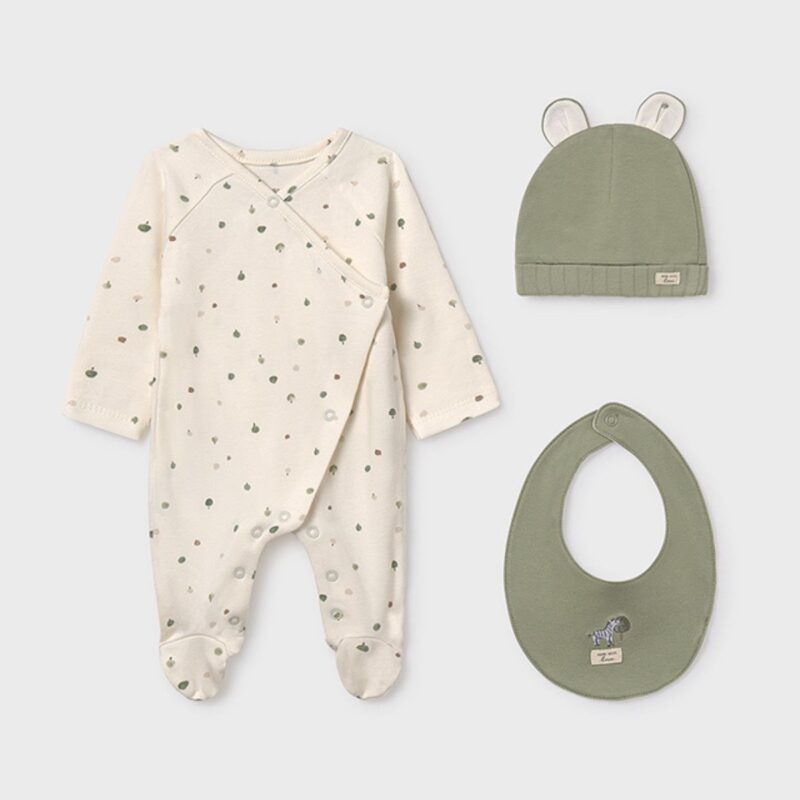 Baby Sage unisex 3 piece gift set