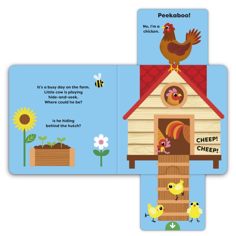Peek A Who Cow (BOARD) - Image 2