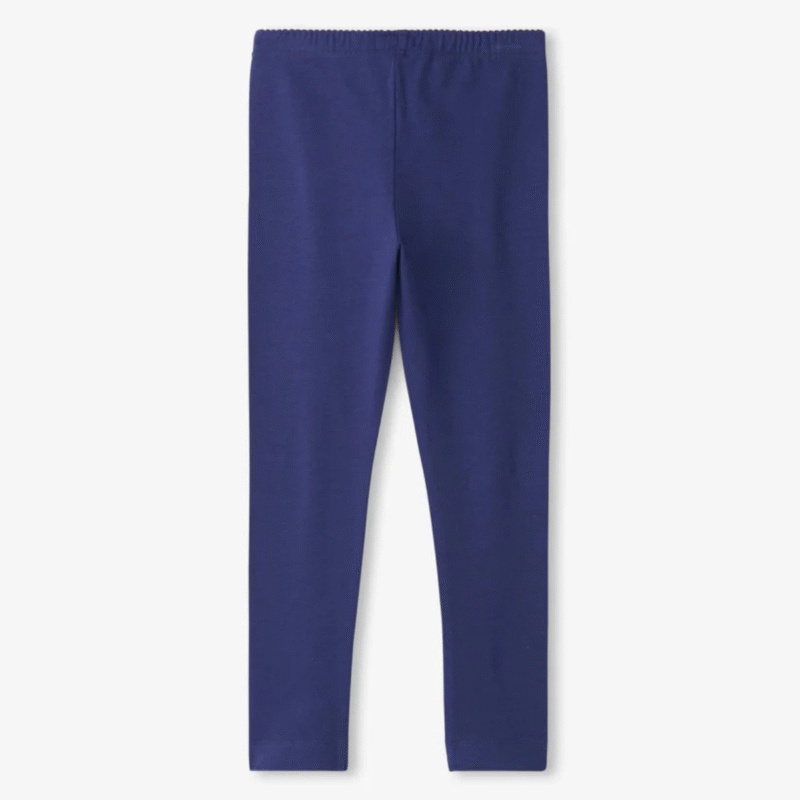 Girls Navy Leggings - Image 2