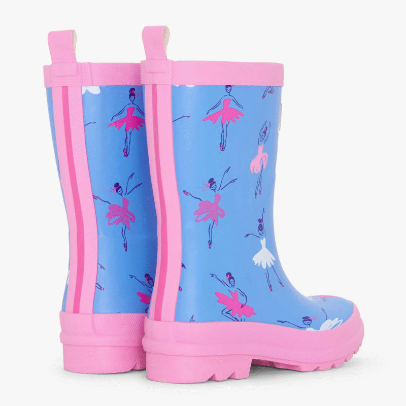 Girls Ballet School Matte Wellies - Image 2