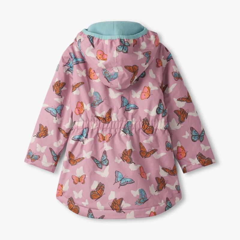 Girls Pop-Out Butterflies Zip-Up Lightweight - Image 2