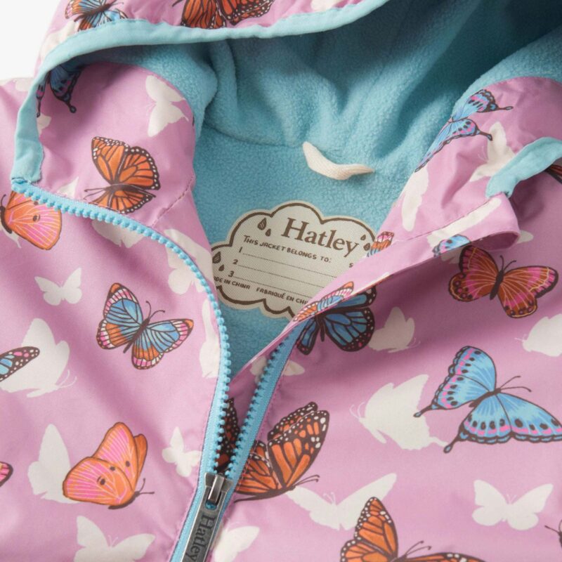 Girls Pop-Out Butterflies Zip-Up Lightweight - Image 3