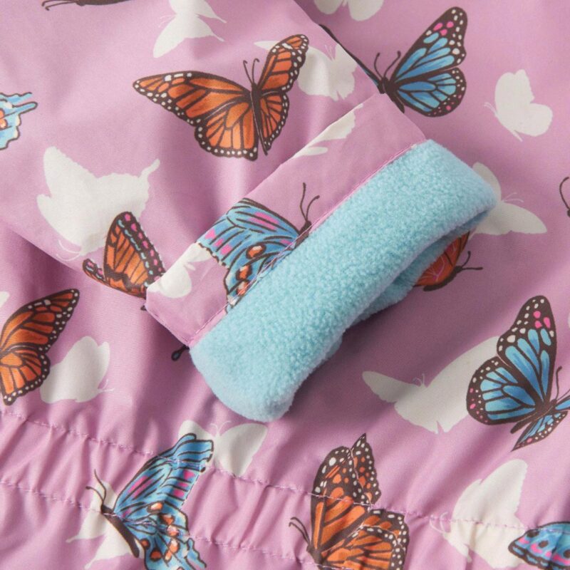 Girls Pop-Out Butterflies Zip-Up Lightweight - Image 4