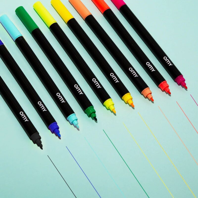 Box of 100 markers - Image 2
