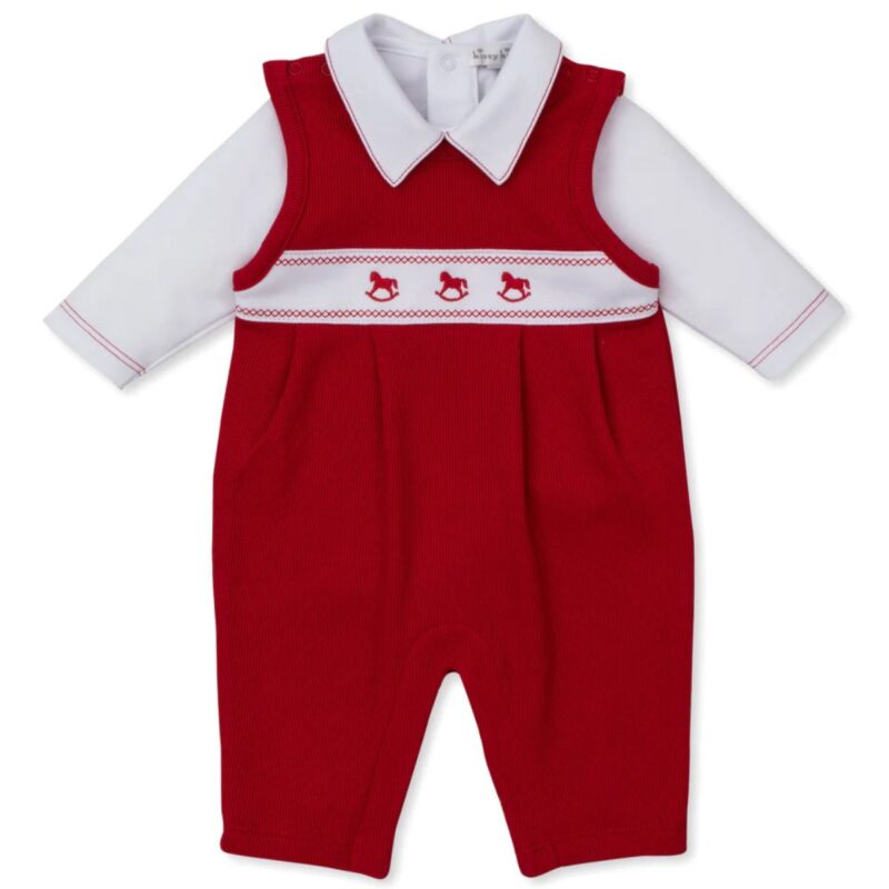 Classic Treasures Holiday 25 Rocking Horse Overall Set