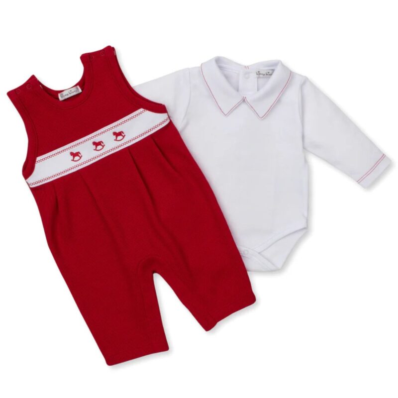 Classic Treasures Holiday 25 Rocking Horse Overall Set - Image 2