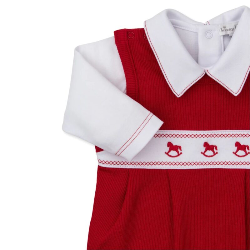 Classic Treasures Holiday 25 Rocking Horse Overall Set - Image 3