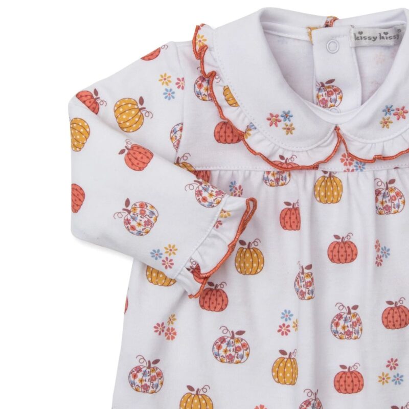 Patchwork Pumpkin Playsuit - Image 2