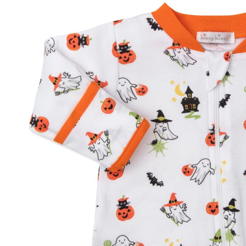 Ghostly Cheer Zip Footie - Image 2