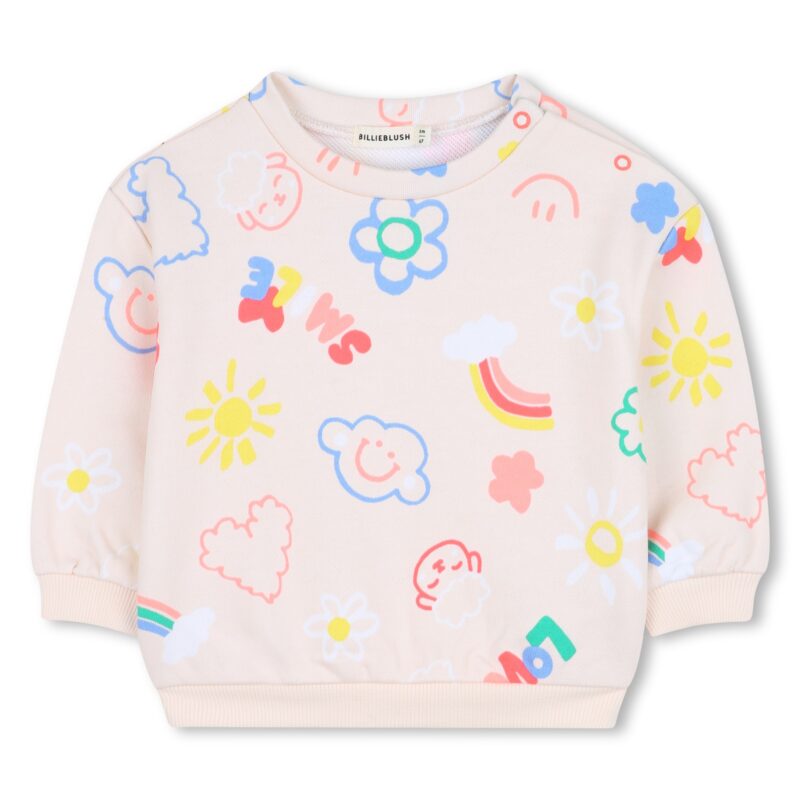 Printed Sweatshirt And Leggings Set - Image 3