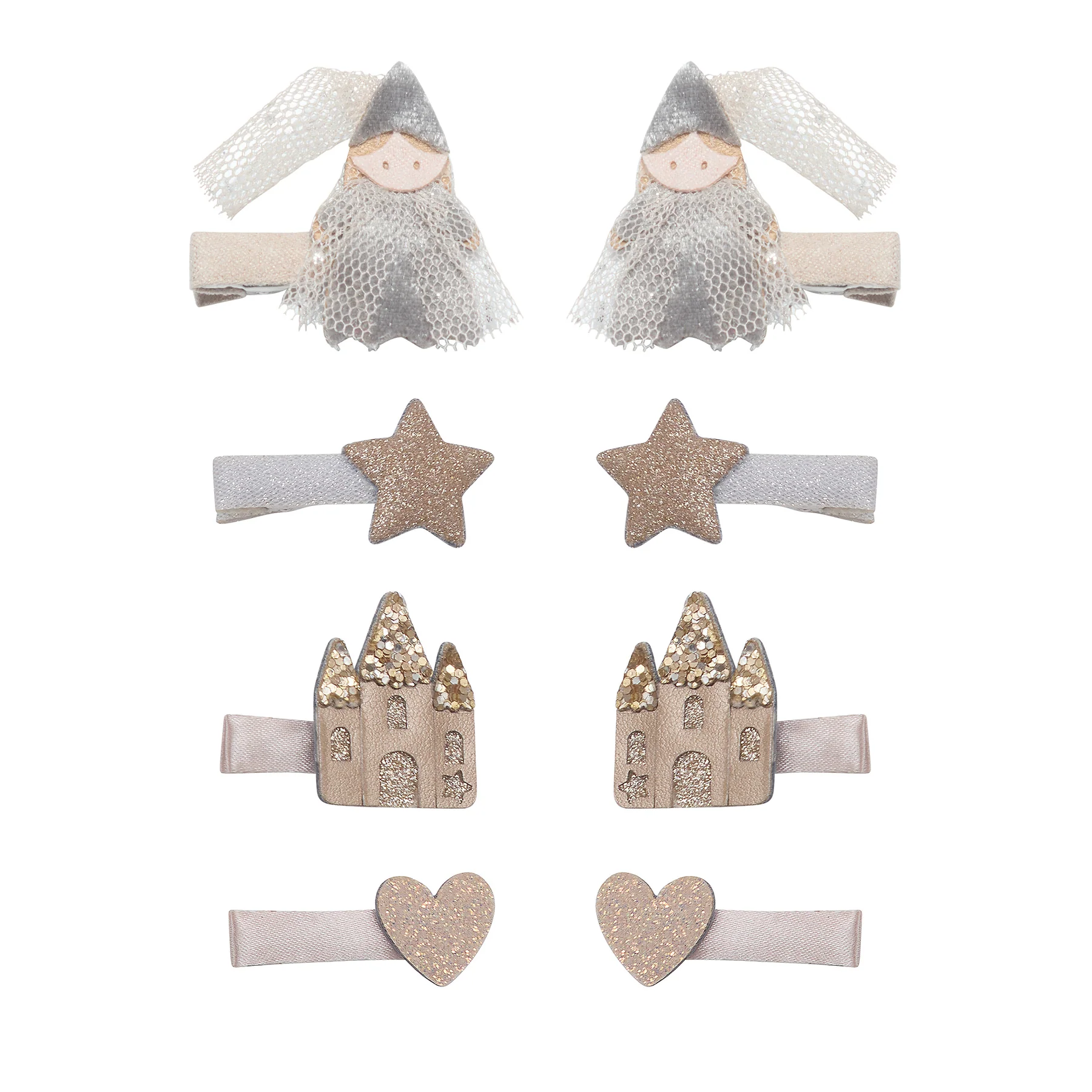 Princess & castle mini clips