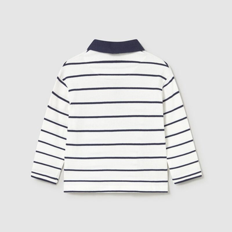 Baby's contrast polo shirt - Image 3