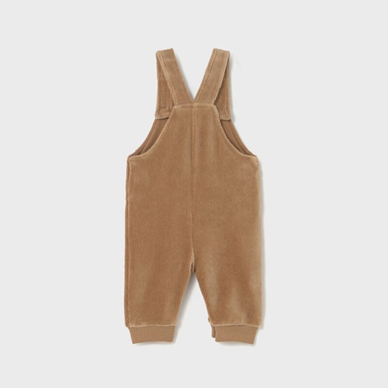 Newborn Corduroy Knitted Dungarees - Image 2