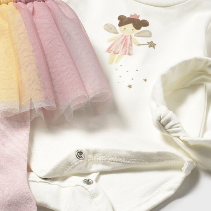 Newborn 3 Piece Tutu Fairy Set - Image 3