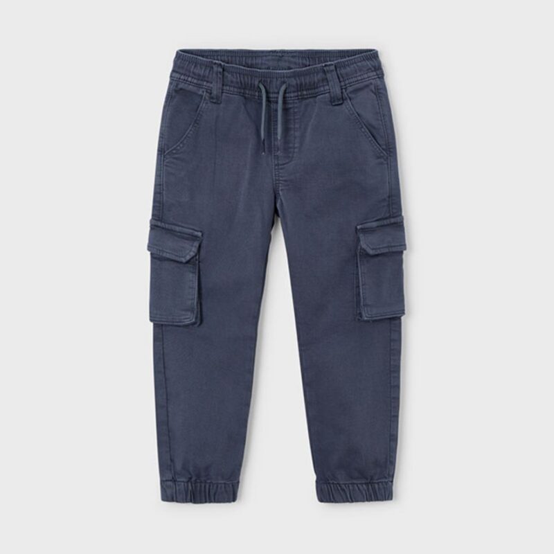 Boys soft cargo Pants Dark Blue