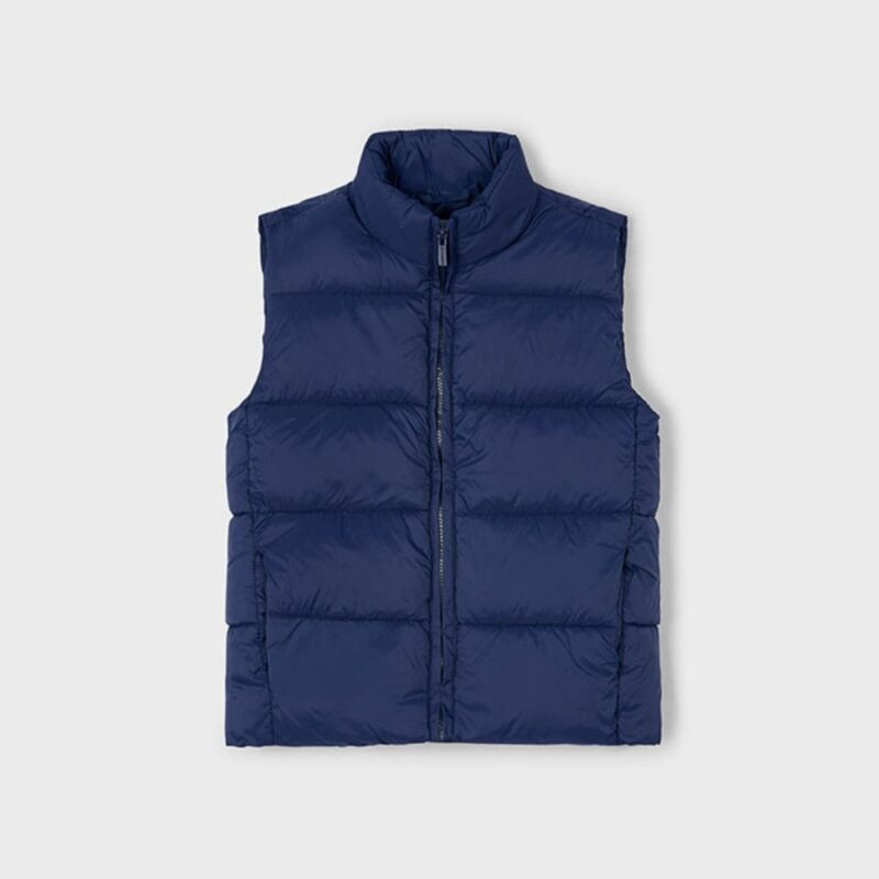 Boys Dark Blues 3 Piece Gilet Set - Image 3