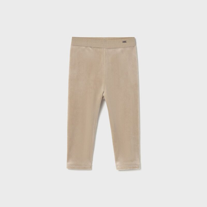 Basic Velvet Leggings Toffee