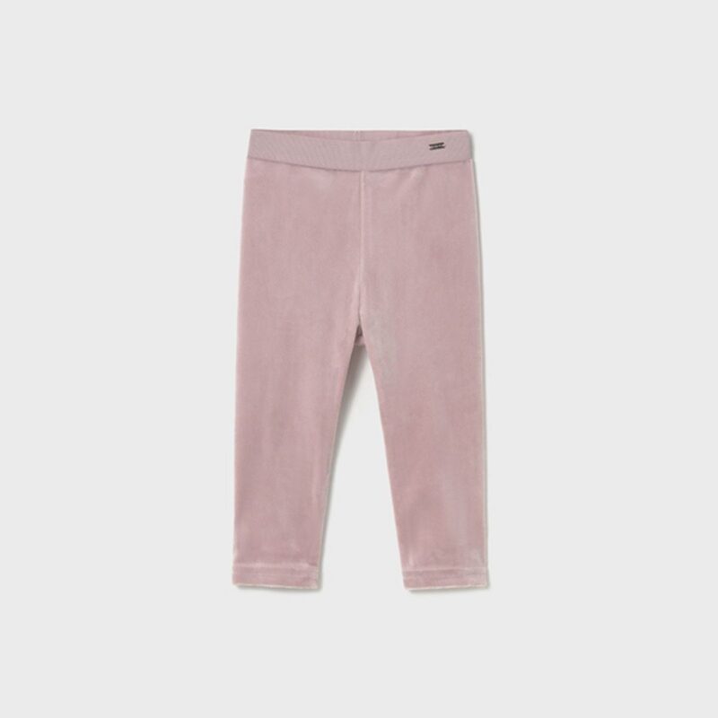 Basic Velvet Leggings Rose