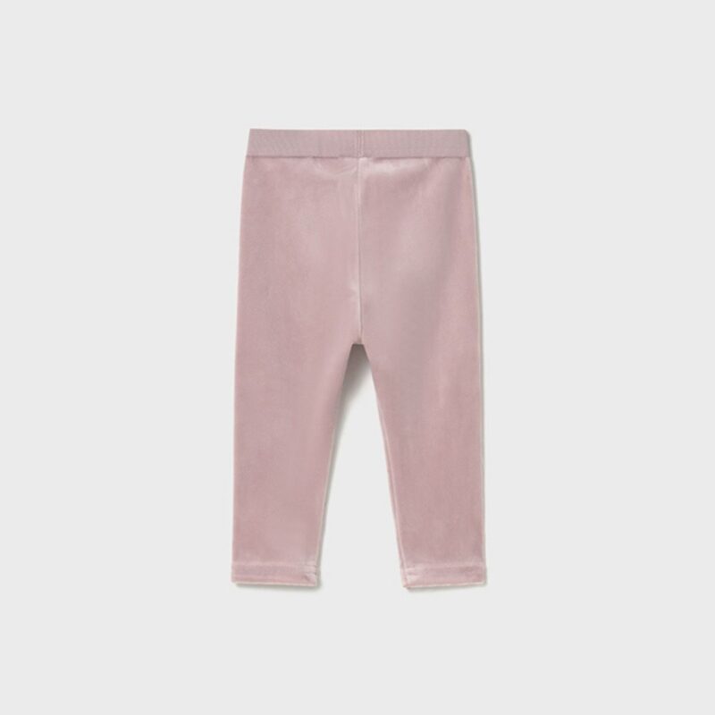 Basic Velvet Leggings Rose - Image 2