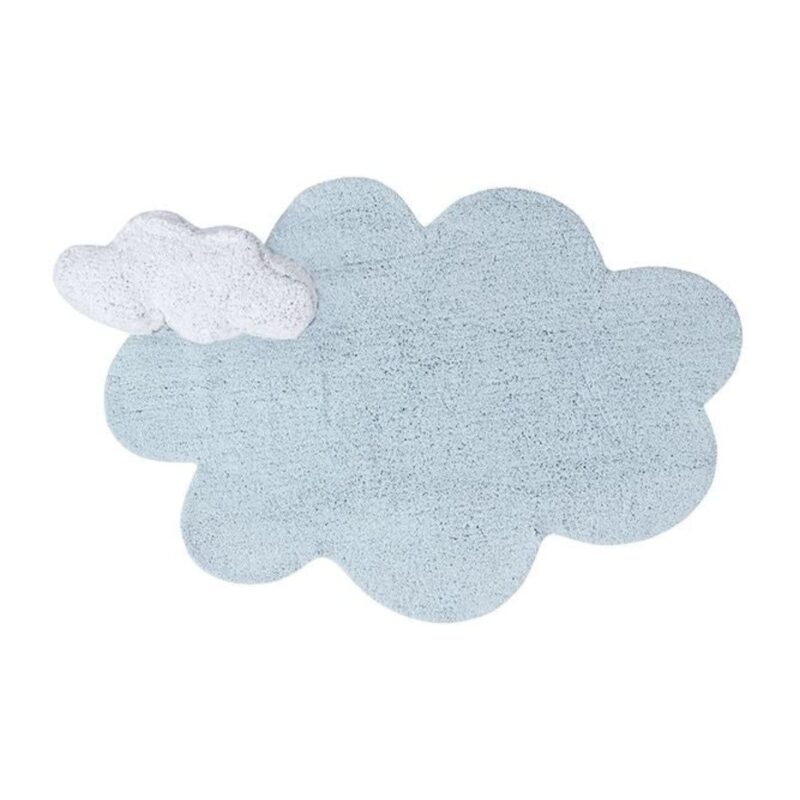 Washable Rug Puffy Dream Blue